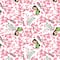Disney® Princess Mulan White Let Your Dreams Blossom Cotton Fabric
